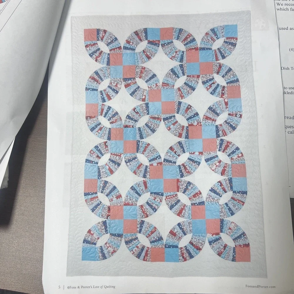 Template Of The Month by Keepsake Quilting Month 10 Pickle Dish Table Topper New